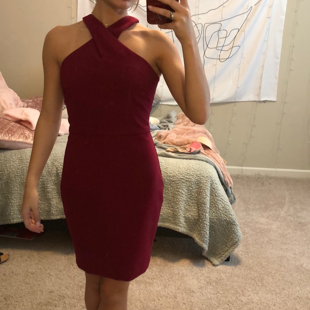 LIKELY Red Carolyn Sheath Dress